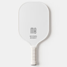 Moderne zwart-wit monogram