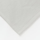 Moderne zwart-wit trouwfotocollage fleece deken (Hoek)