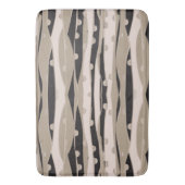 Moderne zwart-witte badkamer vloerkleed badmat (Voorkant Verticaal)