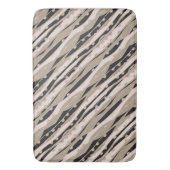 Moderne zwart-witte badkamer vloerkleed badmat (Voorkant Verticaal)