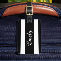 Moderne zwart-witte strepen Patroonnaam