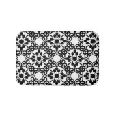 MODERNE ZWART-WITTE TEGEL BADMAT (Voorkant)