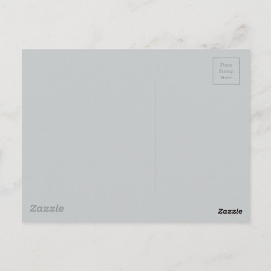 moderne zwarte borden honeymoon-software briefkaart (Achterkant)