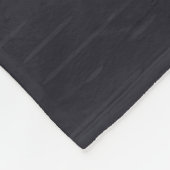 Moderne zwarte cocktail fleece deken (Hoek)