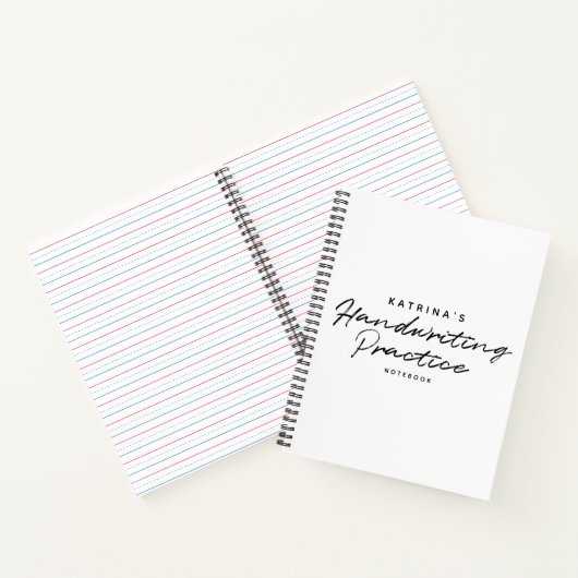 Moderne, zwarte, eenvoudige handschriftwijn notitieboek (Binnen)