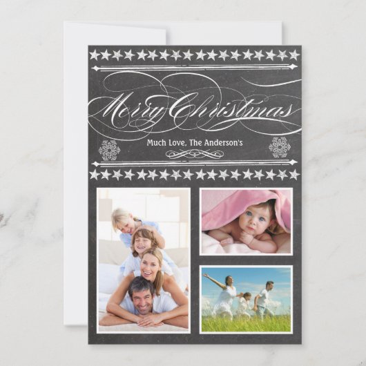  moderne zwarte en rode kleurenkaart (Voorkant)