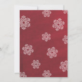  moderne zwarte en rode kleurenkaart (Achterkant)