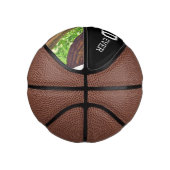 Moderne zwarte en witte beste vader ooit foto basketbal (Rechts)