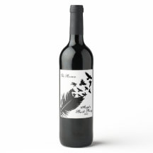 Moderne, zwarte en witte doezelaar