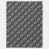 Moderne zwarte en witte stijlvolle Tao Fleece Blan (Voorkant)