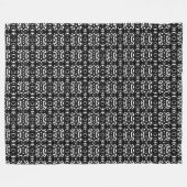 Moderne zwarte en witte stijlvolle Tao Fleece Blan (Voorkant (Horizontaal))