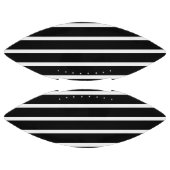 Moderne zwarte en witte streep american football (Panelen)