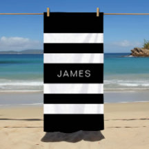 Moderne zwarte en witte strepen