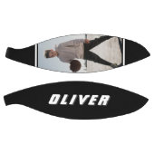 Moderne zwarte en witte tekst Basketball Basketbal (Panelen)