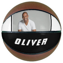 Moderne zwarte en witte tekstfoto