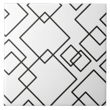 Moderne zwarte en witte trendlijnen geometrische c