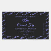 Moderne zwarte etiketten met wolkenproducten in zw (Voorkant)