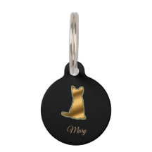 Moderne Zwarte Gouden Kat