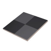 Moderne zwarte grijze Gecontroleerde keramische Te Tegeltje (Zijkant)