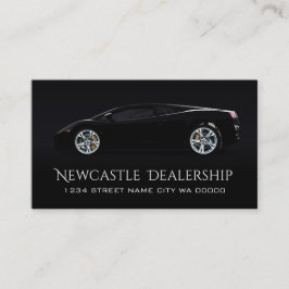 Moderne zwarte handel - Automatisch verkopen Visitekaartje