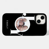 Moderne Zwarte Hoes Case-Mate iPhone Hoes (Achterkant (horizontaal))