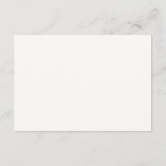 Moderne zwarte Kaart met details over bruiloft (Achterkant)