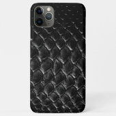 Moderne Zwarte Krokodil Case-Mate iPhone Case (Achterkant)