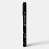 Moderne Zwarte Krokodil Case-Mate iPhone Case (Achterkant / Links)