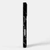 Moderne Zwarte Krokodil Case-Mate iPhone Case (Achterkant / Rechts)