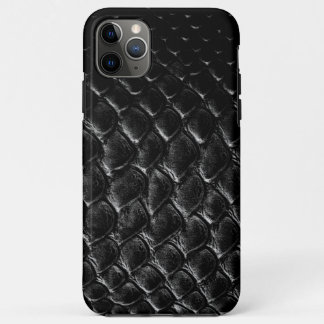Moderne Zwarte Krokodil Case-Mate iPhone Case
