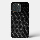 Moderne Zwarte Krokodil Case-Mate iPhone Case (Achterkant)