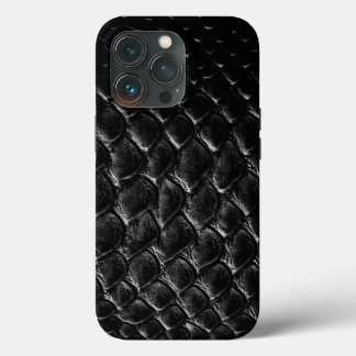 Moderne Zwarte Krokodil Case-Mate iPhone Case