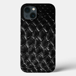 Moderne Zwarte Krokodil Case-Mate iPhone Case
