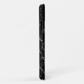 Moderne Zwarte Krokodil Case-Mate iPhone Case (Achterkant/rechts)