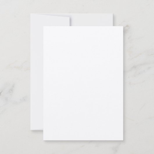 Moderne Zwarte op Witte Monochrome Bewaar De Datum Save The Date (Achterkant)