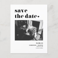 Moderne zwarte oude Typografie Foto slaat de datum