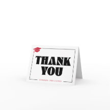 Moderne zwarte rode afstudeerdop