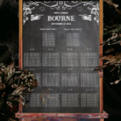  moderne zwarte-scharnierkaart poster