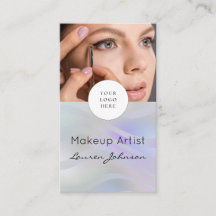 Moderne Zwarte Script Foto Make-up 