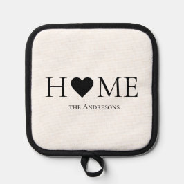 Moderne zwarte Stippen en broekroze met hé Pannenlap