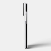 Moderne, zwarte, verticale strepen, schattig stijl Case-Mate iPhone case (Achterkant / Links)