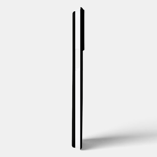 Moderne, zwarte, verticale strepen, schattig stijl Case-Mate iPhone case (Achterkant / Rechts)