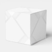 Moderne Zwarte & Witte Blok Bouw Constructie Bedankdoosjes (Achterkant)