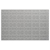 Moderne zwarte witte luipaard dierprintpatroon stof (Yard (91,4 cm))