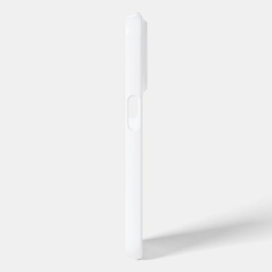 Moderne Zwarte Witte Monogram Naam Case-Mate iPhone Case (Achterkant / Rechts)