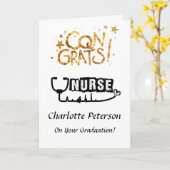 Moderne zwarte & witte zuster Afstuderen Gefelicit Kaart (Gele Bloem)