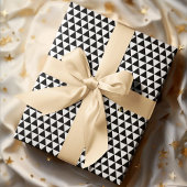 Moderne zwarte zwarte gouden tekst - goudcadeau cadeaupapier