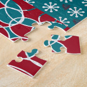 Moderne Zweedse feestdag - Uitgebreide cadeaus Legpuzzel (Zijkant)