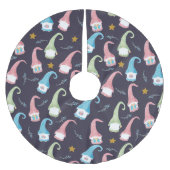 Moderne Zweedse kabouters patroon boom rok Kerstboom Rok (Voorkant)