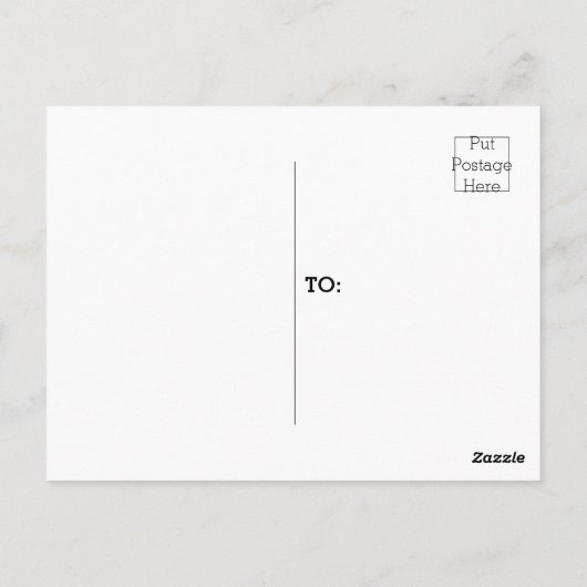 Moderne, Zweedse rode blauwe Cadeaus, gevlekte cad Briefkaart (Achterkant)